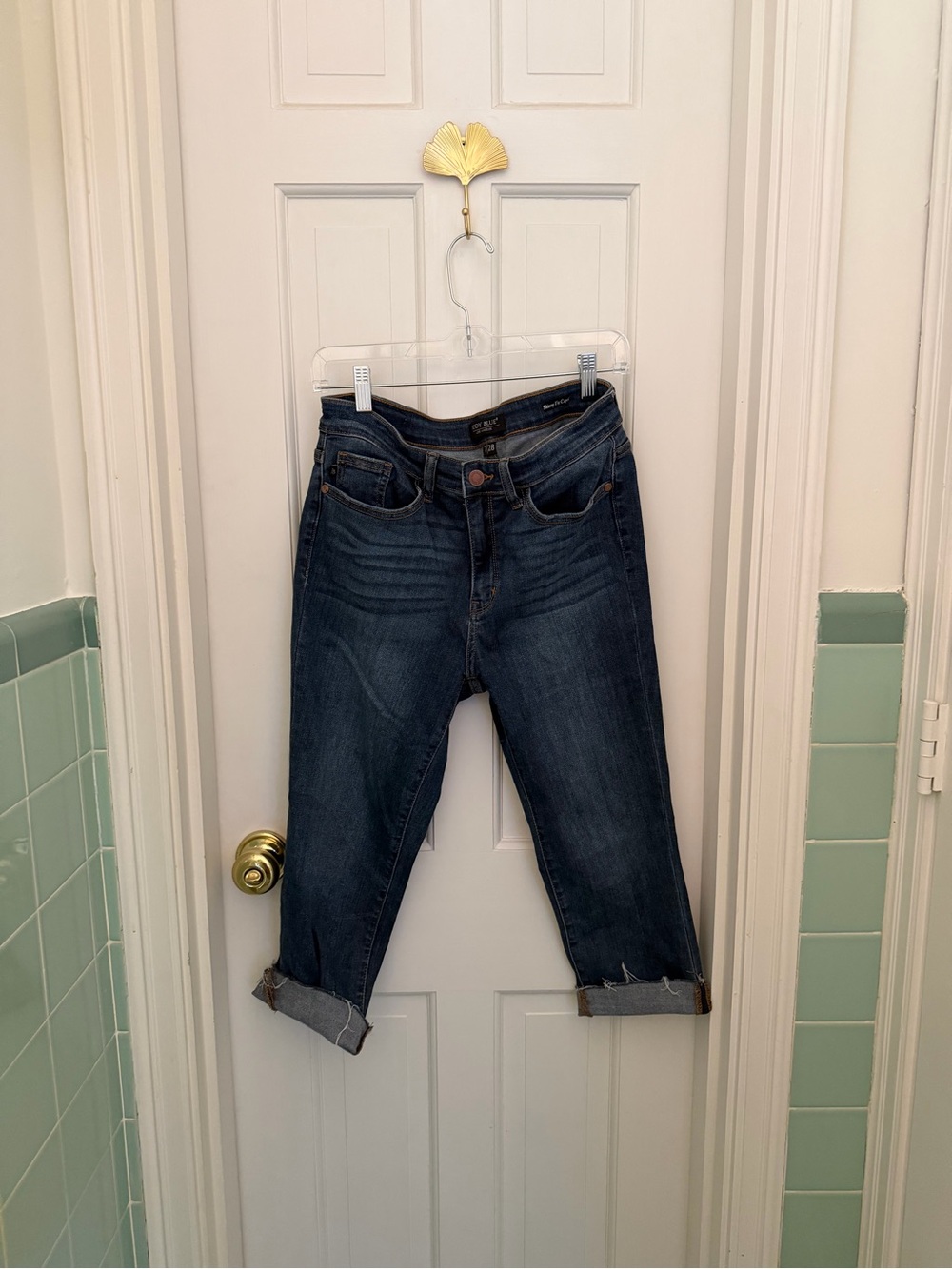 Judy Blue Slim Fit Capri Jeans - Size 7/28